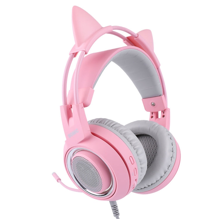 SOMIC G951PINK Head-mounted 7.1 Channel Anchor E-Sports Game Headset Wheat, SOMIC G951PINK