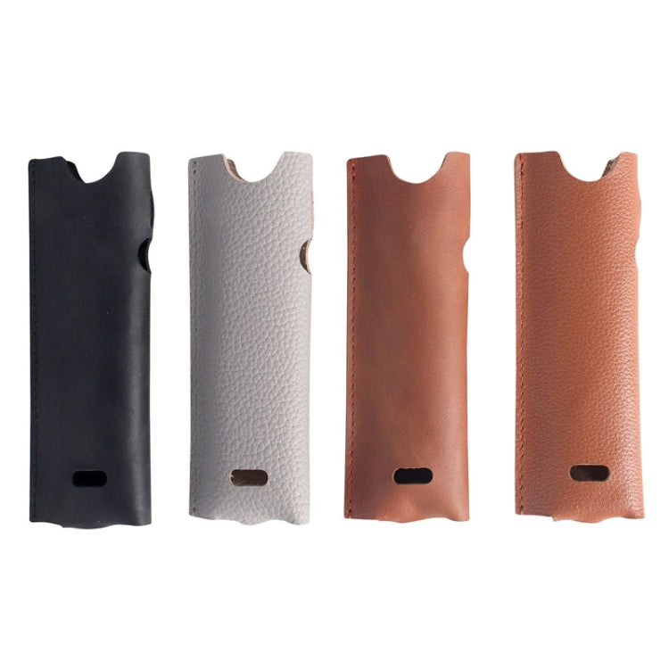 Electronic Cigarette Leather Protective Case For IQO ILUMA ONE, Style:, Flat Pattern (Black), Flat Pattern (Brown), Lychee Pattern (Gray), Lychee Pattern (Brown)