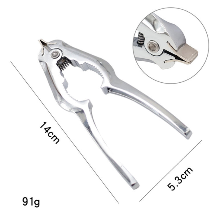 Zinc Alloy Clam Clamp Oyster Walnut Shell Opener, Walnut Shell Opener