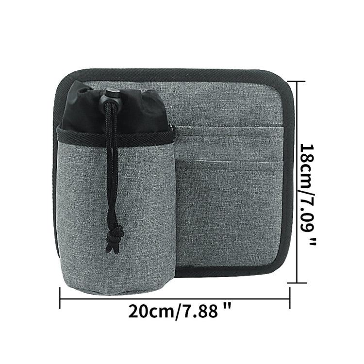 Luggage Storage Cup Holder Air Ticket Storage Bag, Single Cup Holder