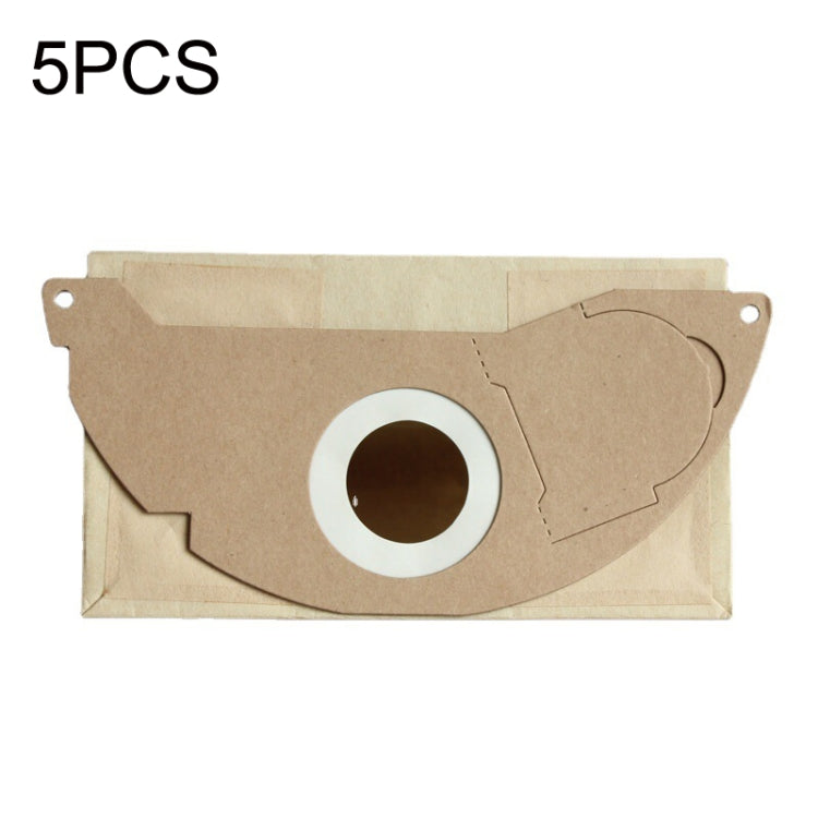 5PCS Paper Bag Waste for Karcher WD2250 / A2004 / A2054 / MV2 Vacuum