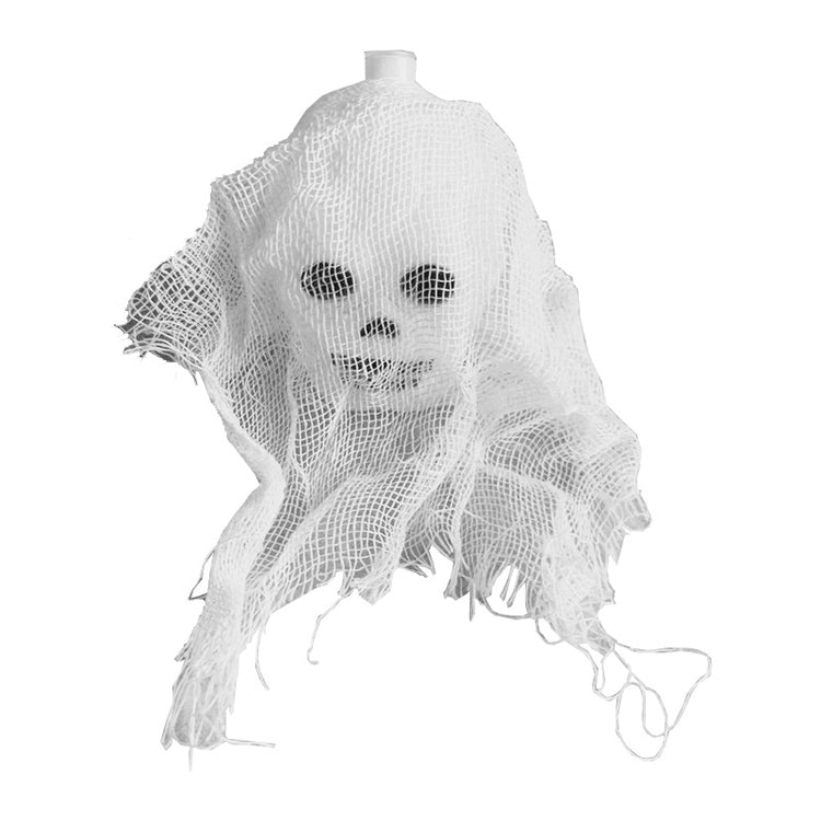Halloween LED White Yarn Skull Ghost Festival Horror Atmosphere Decorative Lights, Style:, 24, 25, 26, 27
