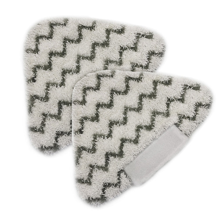 2PCS Steam Mop Triangular Cleaning Cloth For Shark P3 / P5 / P8 / T8, Triangular