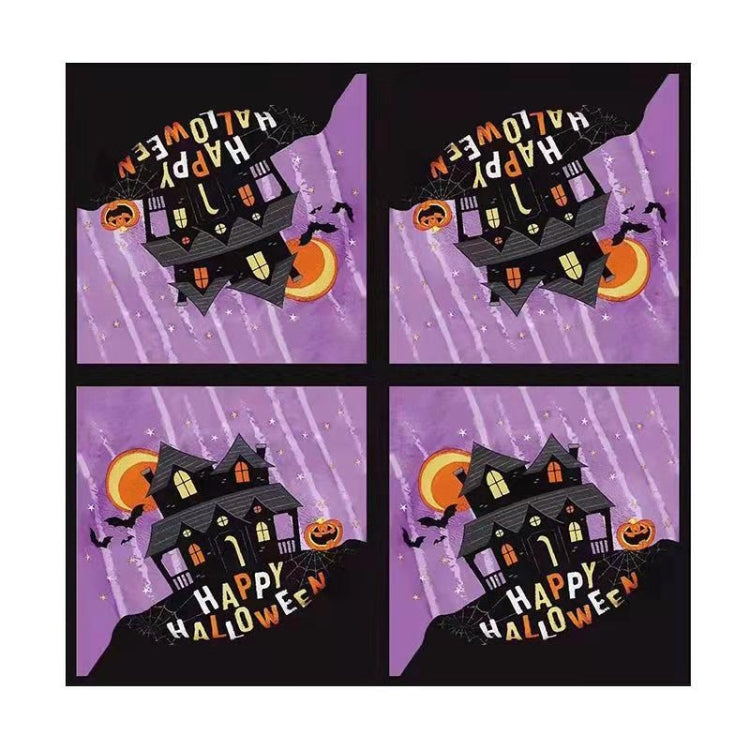 9 In 1 Halloween Props Cup Plate Party Atmosphere Arrangement Supplies, Halloween Props Cup Plate