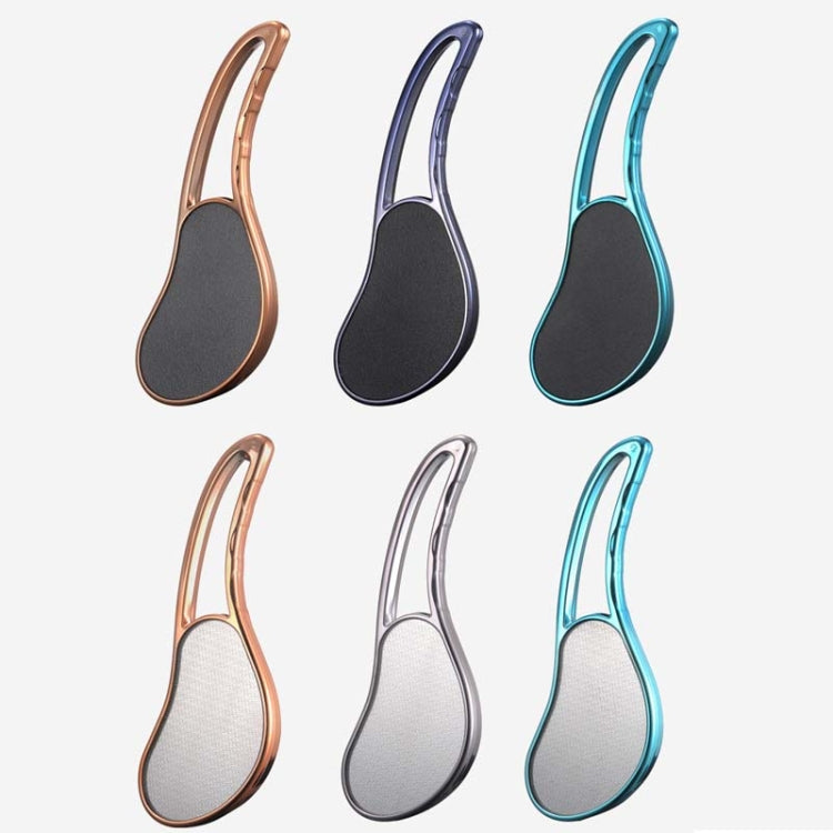 Exfoliating Foot Grinder Heel Foot Rub, Frosted-Blue, Frosted-Deep Gray, Frosted-Golden, Nano-Blue, Nano-Gray, Nano-Gold