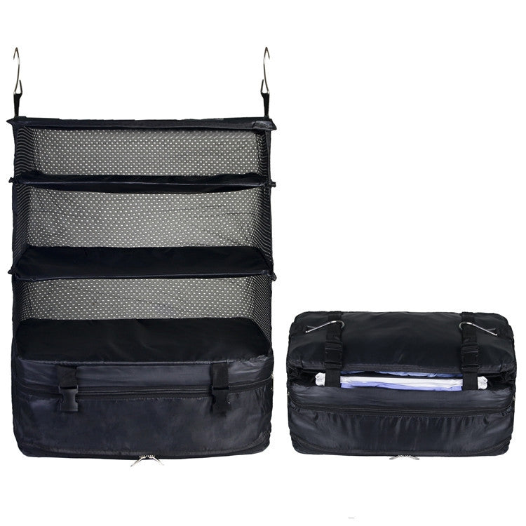 MTP-780 Large Capacity Small Foldable Travel Clothes Storage Bag, MTP-780 Black