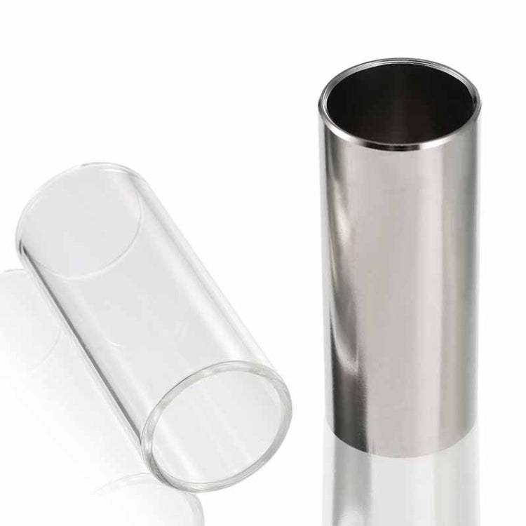 Metal Electric Guitar Glide Pipe Glass Guitar Glide Stick Finger Set