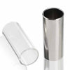 Metal Electric Guitar Glide Pipe Glass Guitar Glide Stick Finger Set