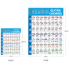 G625 Paper Chord Score Guitar Chord Fingering Exercise Chart