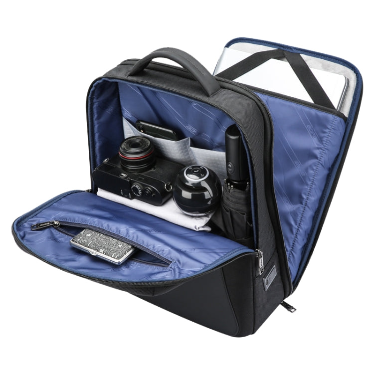Bopai 61-120891 Multifunctional Anti-theft Laptop Business Backpack with USB Charging Hole
