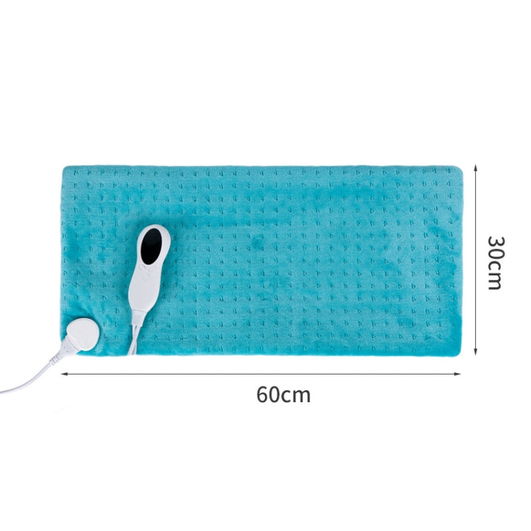 FY-1224 30x60cm Multifunctional Intelligent Temperature Control Timing Electric Blanket, Peacock Blue