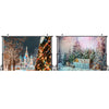 2.1m X 1.5m Christmas Photo Background Cloth Party Decoration Props
