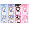 10 PCS Pompon Series Laser Sticker Hand Account Waterproof Pet Cute Sticker, Black Pink, Pink, Blue, Purple