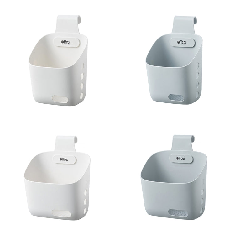 Ffcat Kitchen Sundries Storage Hanging Basket Bathroom Storage Basket, 55209 White, 55209 Gray, 55210 White, 55210 Gray