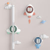 Ffcat Bathroom Mop Rack Cartoon Seamless Sticker Mop Hook, 58723, 58724, 58725