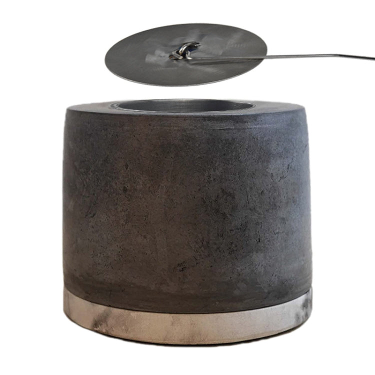 Outdoor Table Heating Pit Alcoholic Fireplace Indoor Heating Stove, Fireplace Deep Gray