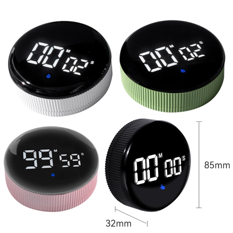 GS-302 Large Screen LED Electronic Rotating Kitchen Timer, GS-302 Ivory White, GS-302 Pink, GS-302 Green