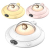 Cartoon Heated Cup Pad UFO Insulated And Constant Temperature Coaster with Night Light, US Plug