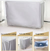 Outdoor Air Conditioning Cover Waterproof Dust Cover Rainproof Cover,Size:, S 80 x 28 x 54cm, M  86 x 30 x 56cm, L 95 x 40 x 73cm, XL 100 x 41 x 80cm