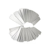 20 PCS Portable Waterproof Aluminum Plant Tags Waterproof Plant Label, 82 x 25mm 20pcs