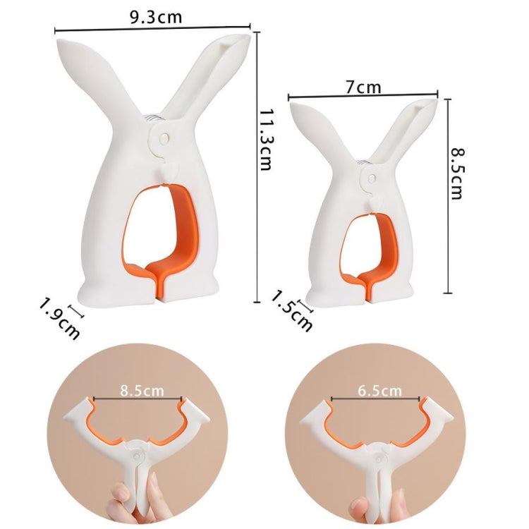 TESBJ001 Drying Quilt Clamp Clothes Windproof Clamp, Size: Small White Blue, Large White Orange, Large White Blue, Small White Orange, Small White Blue