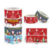 Christmas Stickers Child Toys Holiday Cartoon Tabel, 25x75mm