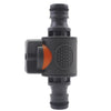 3PCS Double Nipple Wrap With Switch Double Pass Standard Direct Connect With Valve Fast Connection, 3pcs