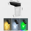Outdoor Waterproof Courtyard Corridor Steps LED Solar Light, White+Colorful Light, Warm+Colorful Light