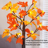SJ-SD007 Christmas Halloween LED Maple Pumpkin Decoration Light, Style:, Non-detachable Base, Detachable Base, Detachable Base+Timing