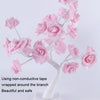 SJ-SD042 Rose Tree LED Christmas Party Decoration Light, Style:, Non-detachable Base Warm White, Non-detachable Base Purple, Detachable Base Warm White, Detachable Base Purple