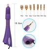 DIY Manual Stamping Tools Portable Dot Drill Pen, Specification:, US Plug Pink, US Plug Black, US Plug Purple, UK Plug Pink, UK Plug Black, UK Plug Purple, EU Plug Pink, EU Plug Black, EU Plug Purple