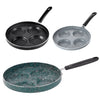 Maifan Stone Fried Egg Nonstick Pan Waffle Maker, Style:, Open Fire, Diameter: 24cm (Grey), Open Fire, Diameter: 24cm (Black), Open Fire, Diameter: 24cm (Green), General, Diameter: 22cm (Grey)