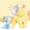 TL-23 LED Mini Foldable Cartoon Desk Lamp Home Pet Shape Decoration Table Lamp, Spec:, Dog (Blue), Dog (Green), Dog (Pink), Dog (Beige), Dog (Orange）, Dog (Yellow), Deer (Blue), Deer (Green), Deer (Pink), Deer (Beige), Deer (Orange), Deer (Yellow)�����...