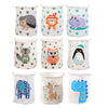 Cartoon Dirty Laundry Basket Waterproof Fabric Storage Bag, Owl, Camel, Elephant, Lion, Hippo, Penguin, Hedgehog, Dinosaur, Fox