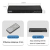 FJGEAR FJ-810UK 8 In 1 Out Computer Host VGA To KVM Switcher With Desktop Switch, EU Plug, FJ-810UK