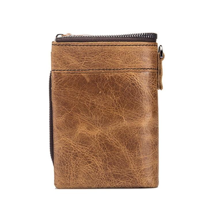 BUFF CAPTAIN 013 RFID Anti-theft Detachable Retro Leather Wallet with Multiple Dard Dlots, 013