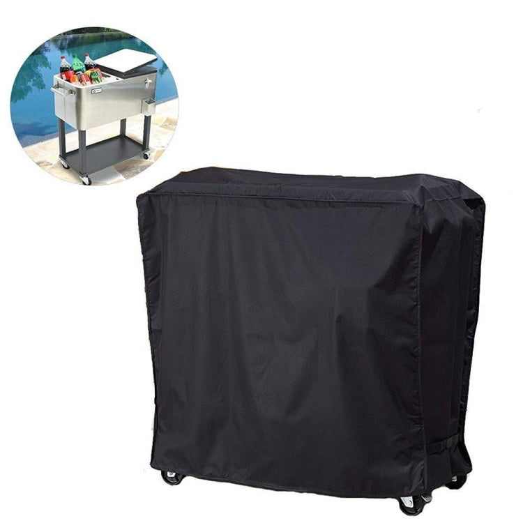Cold Car Hood Outdoor Party Cooler Air Conditioner 300D Oxford Cloth Furniture Hood, Black