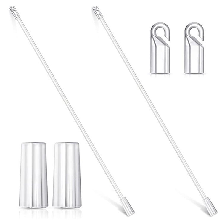 Blinds Acrylic Transparent Rod Move Light Rod With Hook Handle, Size: 24 Inch, 12 Inch Acrylic Transparent Rod, 17 Inch Acrylic Transparent Rod, 24 Inch Acrylic Transparent Rod