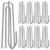 2 Sets Four Claw Hook Set Curtain Replacement Hook, 2 Sets Four Claw Hook