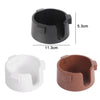 Multi-functional Spill-proof Insulated Fixed Cup Holder, Black, White, Brown