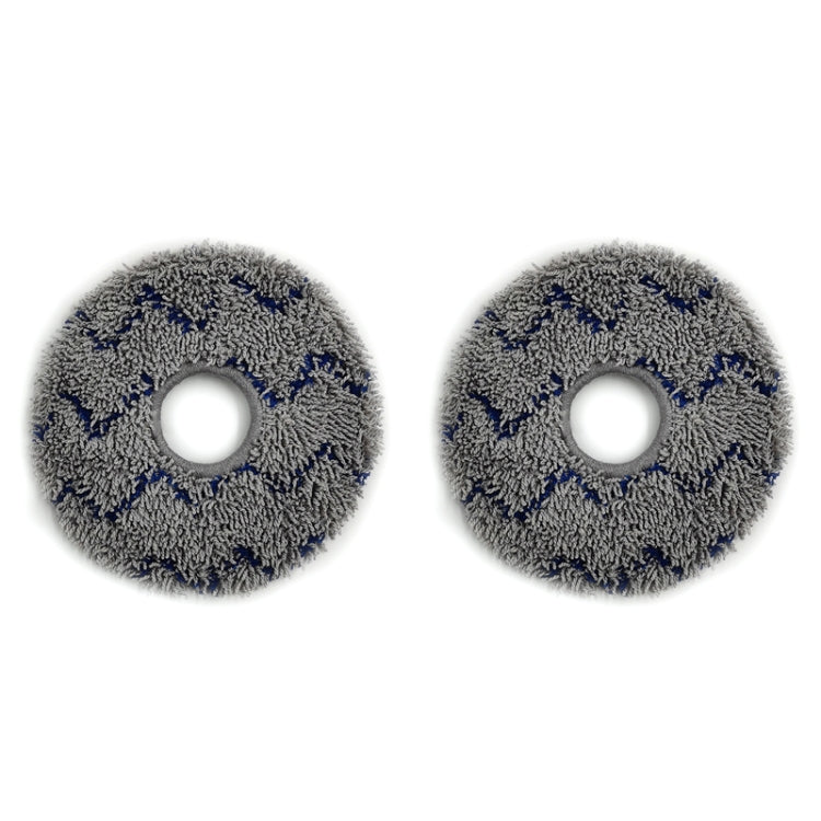 For Ecovacs Deebot N9+ 2pcs Robot Vacuum Cleaner Steam Mop Cloth