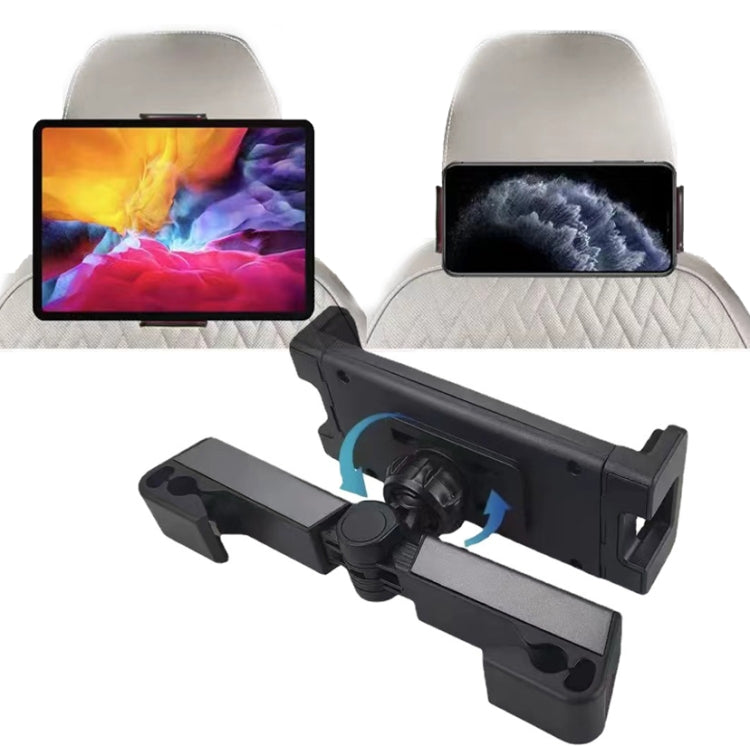 Car Rear Pillow Phone Tablet Bracket Rotatable Car Phone Holder