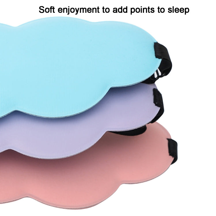 3D Cloud Eye Mask Ice Silk Slow Rebound Memory Foam Sleep Comfort Eye Mask, Cloud  Black, Cloud  Pink, Cloud Blue, Cloud Purple, Cloud  Green