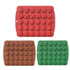 Christmas Supplies Drop Glue Mold Cake Barbecue Baking Tool, Color:, Green, Chocolate Color, Red