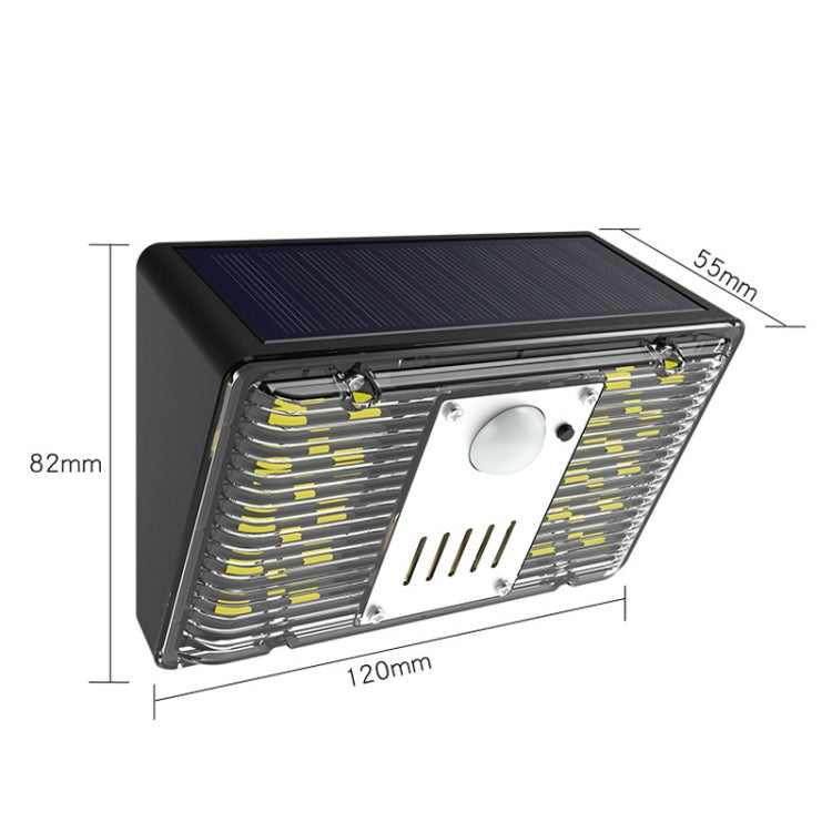 Solar Alarm Wall Light RV Camping Infrared Induction Light, N775