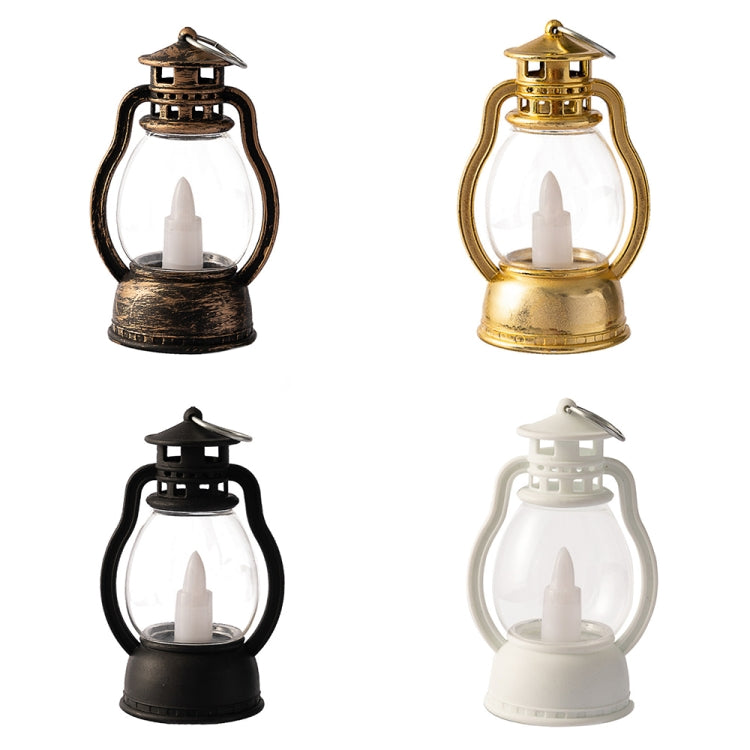 Retro Portable Kerosene Lamp Bar Home Christmas Decoration Lights, Bronze, Gold, Black, White