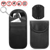 Double Buckle Car Key Signal Shielding Bag Anti-Magnetic RFID Card