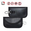 PU Leather RFID Cell Phone Car Key Signal Shielding Bag Anti