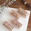 2 Sets D25 12PCS/Set Wooden Cartoon Handbook Decoration Stamps