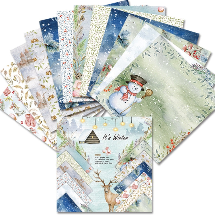 1 Sets PA2011 DIY Album Clipboard Handbook Card Background Paper, Size: 6 inch, PA2011